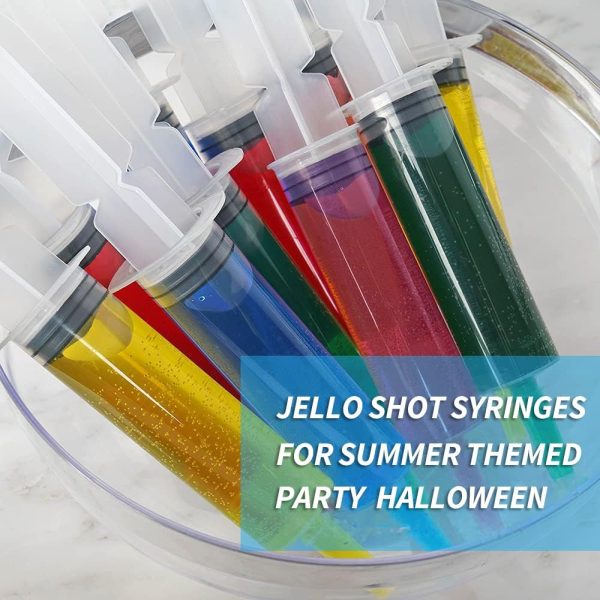 PISSION Jello Shot Syringes BPA Free 20mL Party Supplies-4