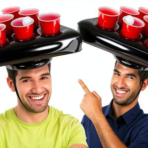 Kovot Inflatable Pong Hat Game Set Party Fun-0