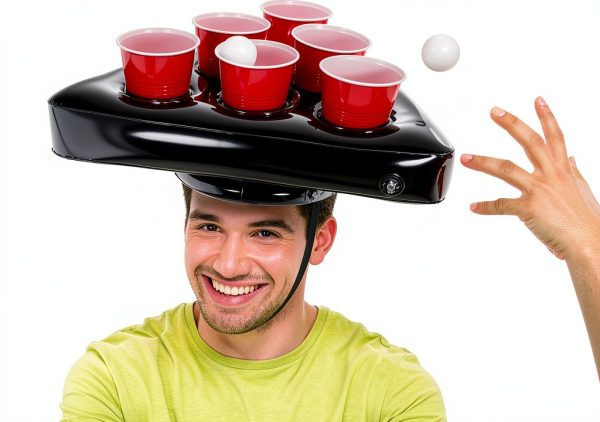 Kovot Inflatable Pong Hat Game Set Party Fun-2