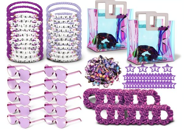 Purple Party Favor Set Geiserailie Adult Kit-0