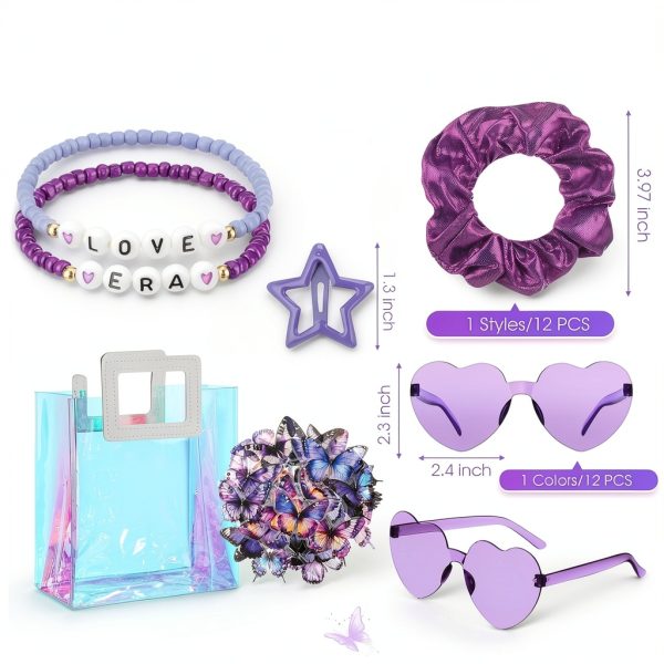 Purple Party Favor Set Geiserailie Adult Kit-1