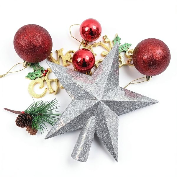 Christmas Tree Star Topper Aneco Plastic Classic-5