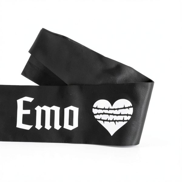 Birthday Emo Sash Decorit Party Favor Lightweight-4