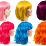 Sterling James Neon Wigs Bachelorette Party Supplies Multi-0