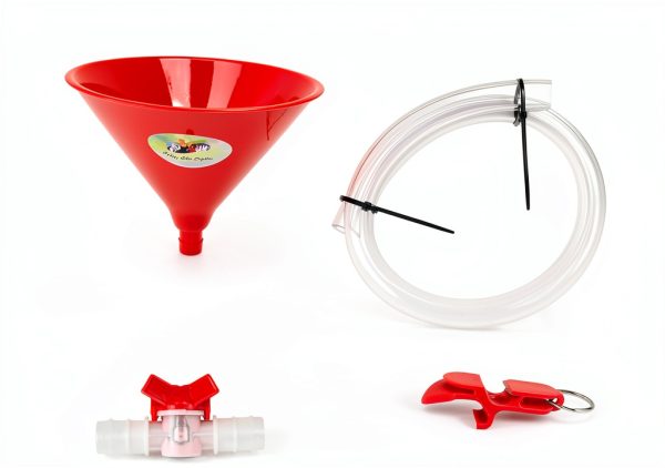 Party Like Sophia Beer Bong Red Premium Polypropylene Funnel-4
