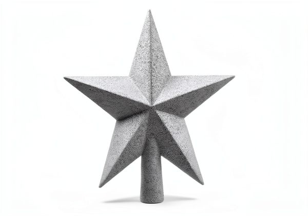 Christmas Tree Star Topper Aneco Plastic Durable-1