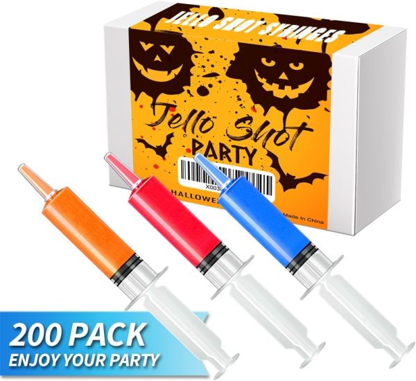 PISSION Jello Shot Syringes BPA Free 20mL Party Supplies-2