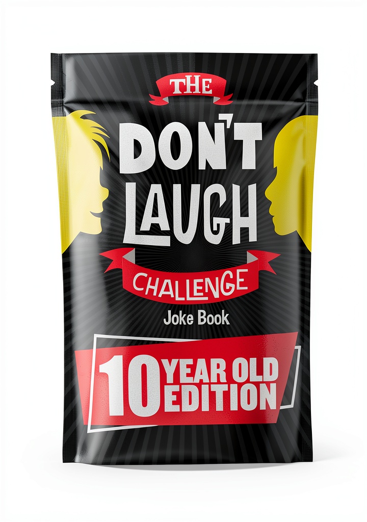 Child reading a Kindle joke book on a couch