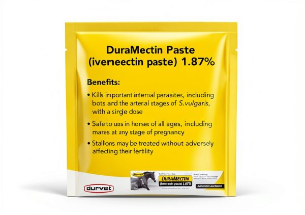 Duramectin Paste 6.08gm 6 Count - Broad Spectrum Wormer for Horses-1