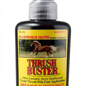 Thrush Treatment for Horses, Hoof Care Liquid to Help Maintain Healthy Hooves, Purple Stain Formula, Easy to Apply, Equine Farrier Favorite, 2 oz-0