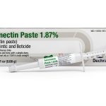 Ivermectin Paste 1.87% Dechra Horse Dewormer Apple Flavor Syringe Dose-0