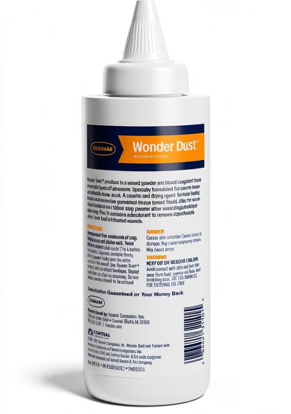 Farnam Wonder Dust Wound Powder for Horses 4 Ounce Blood Coagulant-8