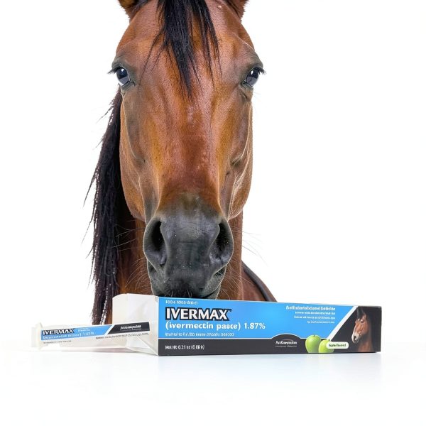 Ivermax Apple Flavored Ivermectin Equine Paste Dewormer 2 Pack-2